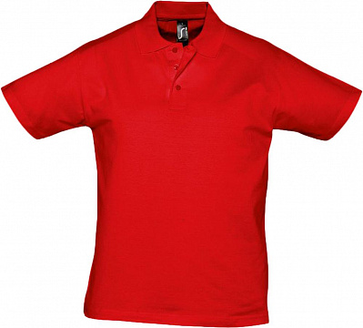 Рубашка поло мужская Prescott Men 170, красная (Красный)
