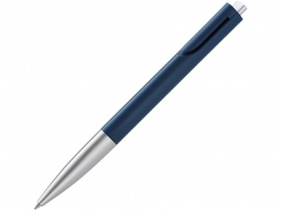 Ручка пластиковая шариковая Noto (Синий/серебристый)