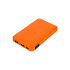 Внешний аккумулятор с подсветкой Ancor 5000 mAh, оранжевый - Фото 1