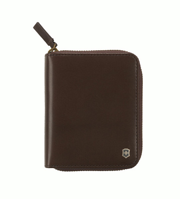 Кошелёк VICTORINOX Weyl с защитой от сканирования RFID коричневый кожа наппа 10x2,2x12 см