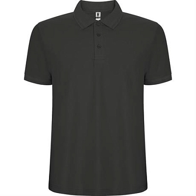 Футболка поло PEGASO PREMIUM мужская, ТЕМНЫЙ ГРАФИТ 2XL (Темный графит)