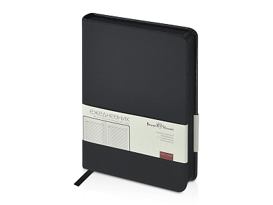 Ежедневник недатированный А6 Megapolis Color (Чёрный)