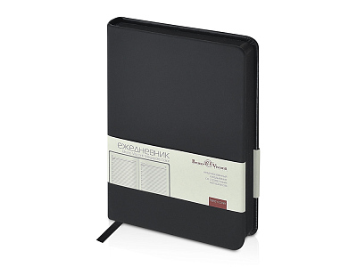 Ежедневник А5 Megapolis Color New soft-touch (Чёрный)