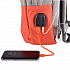 Рюкзак "Beam", серый/оранжевый, 44х30х10 см, ткань верха: 100% полиамид, подкладка: 100% полиэстер - Фото 5