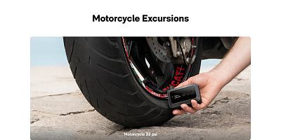 Портативный компрессор HOTO Air Pump Pocket