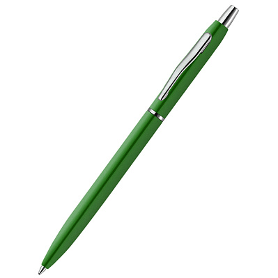 Ручка металлическая Palina, зеленая (Зеленый)