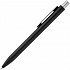 Ручка шариковая Chromatic, черная с серебристым - Фото 2