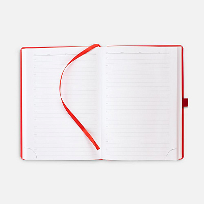 Ежедневник Favor Gold, недатированный, красный