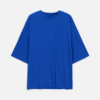 Футболка унисекс оверсайз T1, синяя