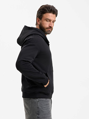 Толстовка унисекс оверсайз Sartoro, черная