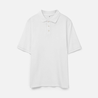 Рубашка поло унисекс Upswing, белая