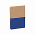 Блокнот "Фьюджи", формат А5, покрытие soft touch+пробка, синий - Фото 3