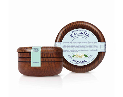 Крем для бритья Mondial "ZAGARA" с ароматом флёрдоранжа пластиковая чаша 150 мл