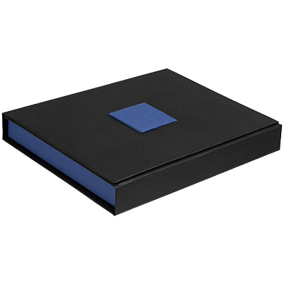 Коробка Plus, черная с синим (Синий)