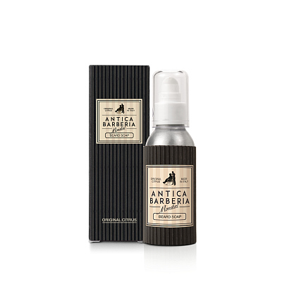 Мыло для бороды Antica Barberia Mondial "ORIGINAL CITRUS", цитрусовый аромат, 100 мл