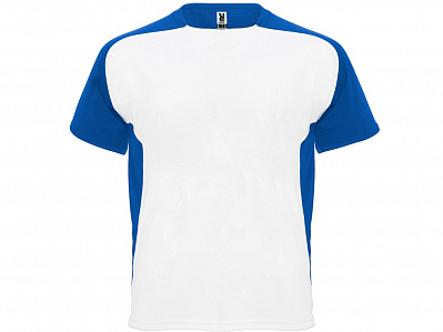 Спортивная футболка Bugatti мужская (Белый/королевский синий)