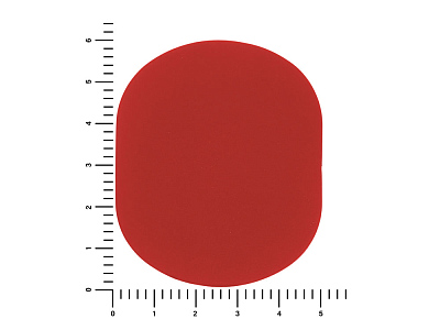 Патч Овал, soft-touch