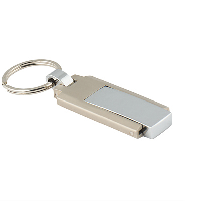 Металл 18 Брелок премиум, Серебро глянец, 4Гб