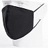 Бесклапанная фильтрующая маска RESPIRATOR 800 HYDROP черная без логотипа в черном пакете - Фото 1