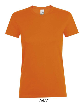 Фуфайка (футболка) REGENT женская,Оранжевый S