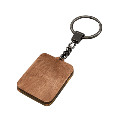 Брелок Нефтяная вышка (золотой с черным)