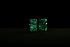 Зажигалка ZIPPO Pattern с покрытием Glow In The Dark Green, латунь/сталь, черно-зеленая, 38x13x57 мм - Фото 12