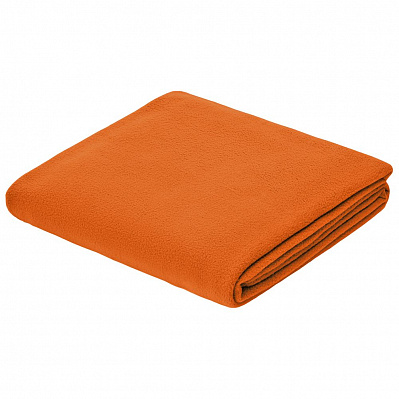 Флисовый плед Warm&Peace XL  (Оранжевый)