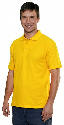 Рубашка поло Unit Virma, желтая (Желтый)