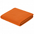 Флисовый плед Warm&Peace XL, оранжевый - Фото 1
