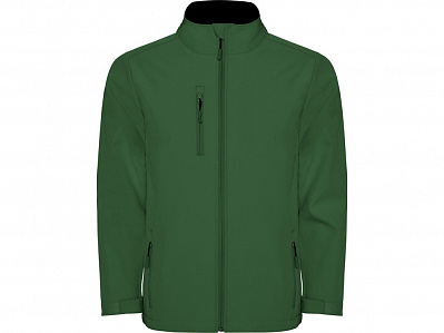 Куртка софтшелл Nebraska мужская (Бутылочный зеленый)