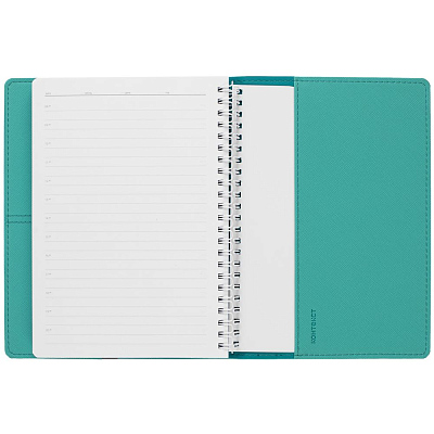 Ежедневник Spring Touch, недатированный, бирюзовый