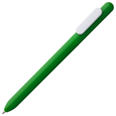 Ручка шариковая Swiper, зеленая с белым (Зеленый)