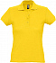 Рубашка поло женская Passion 170, желтая - Фото 1