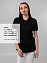 Рубашка поло женская Virma Stretch Lady, черная - Фото 4