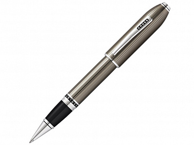 Ручка-роллер Peerless (Серый/черный/серебристый)