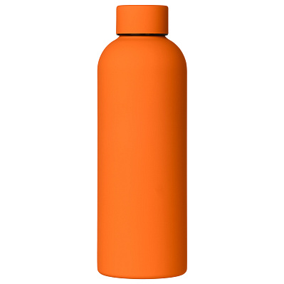 Термобутылка вакуумная герметичная Prima, оранжевая (Оранжевый)
