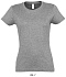 Фуфайка (футболка) IMPERIAL женская,Серый меланж S - Фото 1