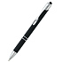 Ручка металлическая Ingrid софт-тач, черная - Фото 1