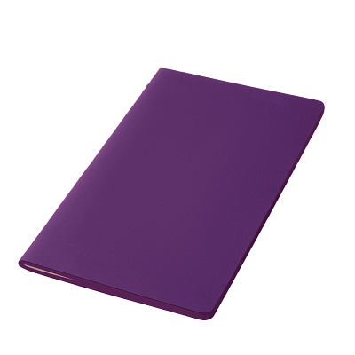 Блокнот Alpha slim, фиолетовый