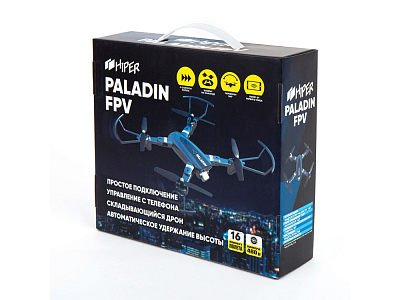 Радиоуправляемый квадрокоптер PALADIN FPV