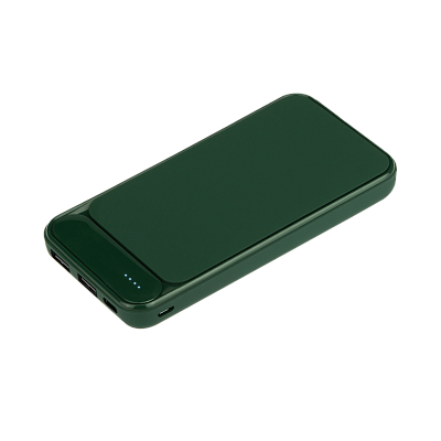Внешний аккумулятор с подсветкой Старлайт Плюс PB (Starlight Plus PB) 10000 mAh  (Зеленый)