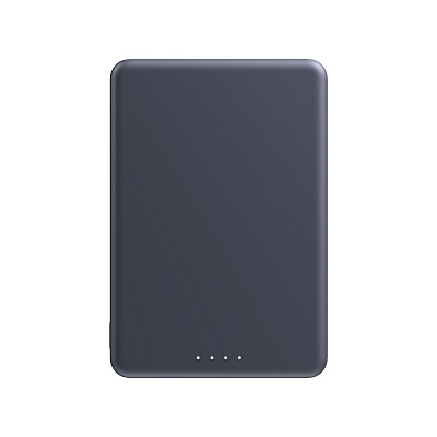 Беспроводной магнитный ПЗУ Xiaomi Super Slim Magnetic Power Bank 5000, фиолетовый