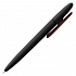 Ручка шариковая Prodir DS5 TRR-P Soft Touch, черная с красным - Фото 3