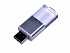 USB 2.0- флешка промо на 16 Гб прямоугольной формы, выдвижной механизм - Фото 1