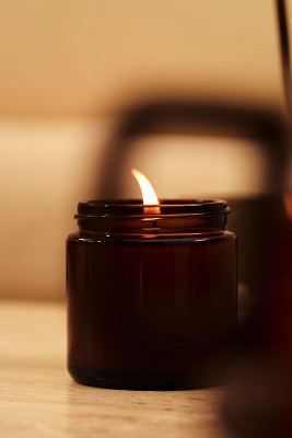 Свеча ароматическая Calore, пряная карамель