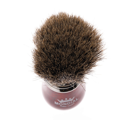 Бритвенный набор Mondial: станок, помазок, чаша, подставка; бриар