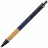 Ручка шариковая Cork, синяя - Фото 3