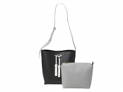 Дамская сумочка Tuilerie Black (Черный, серый)