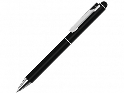Ручка шариковая металлическая Straight SI Touch (Черный)