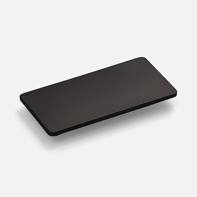 Значок Sanga Matto, серый металлик